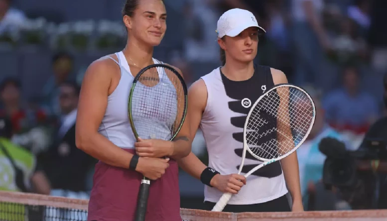 Iga Swiatek and Aryna Sabalenka.