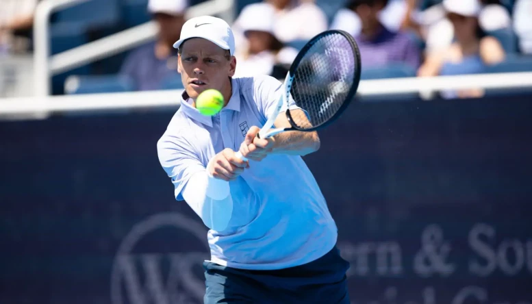 Jannik Sinner 2025 Cincinnati Open R1