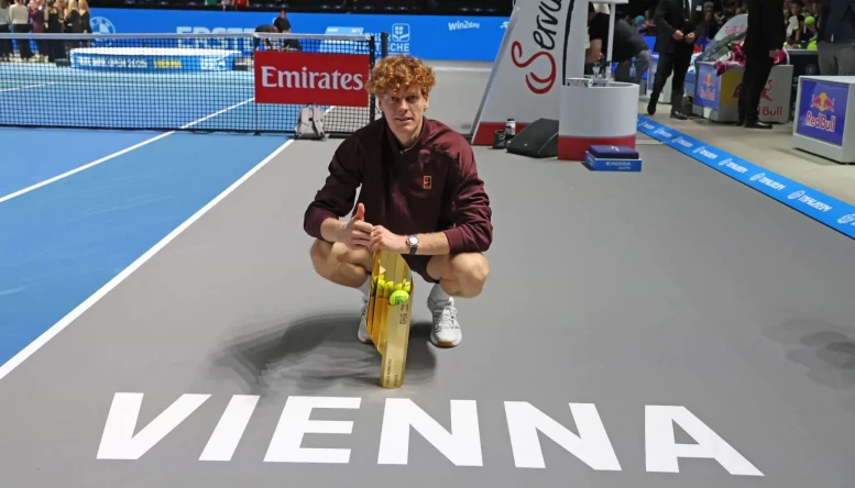 Jannik Sinner wins Vienna Open 2025 alamy