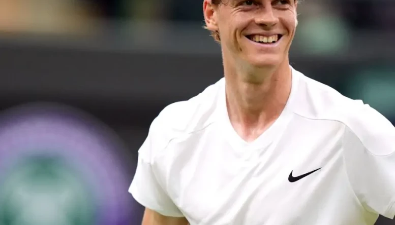 Jannik Sinner after round four victory at Wimbledon 2024