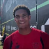 Jarell Quansah of Bayer Leverkusen at training 