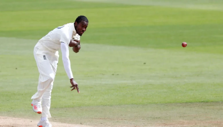 Jofra Archer bowling Test