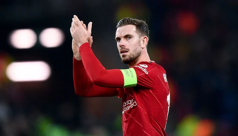 Jordan Henderson for Liverpool March 2022