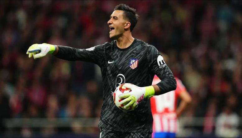 Juan Musso of Atletico Madrid
