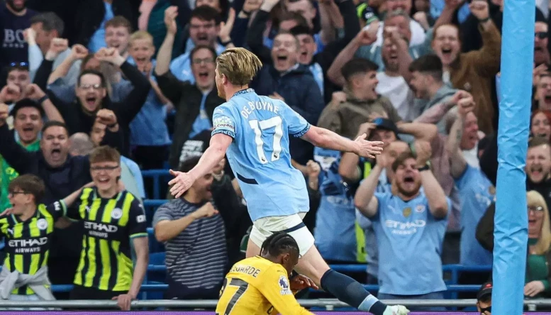Kevin de Bruyne winner v Wolves 04 May, 2025