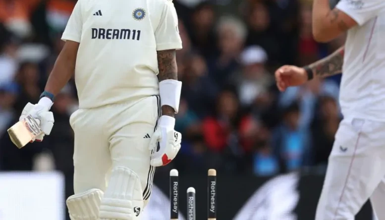 KL Rahul out India v England 2025 day 4