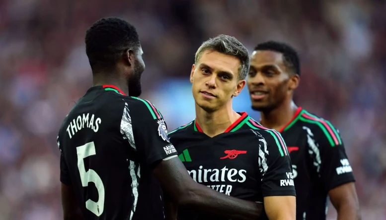 Leandro Trossard against Villa 25 August, 2024