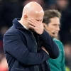 Liverpool manager Arne Slot reacts after loss to PSV 