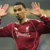 Liverpool's Hugo Ekitike celebrates after scoring 