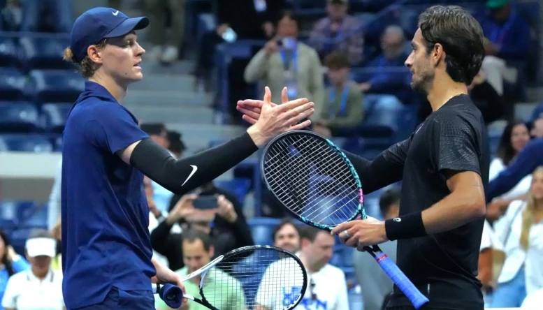 Lorenzo Musetti Jannik Sinner - Sep 2025