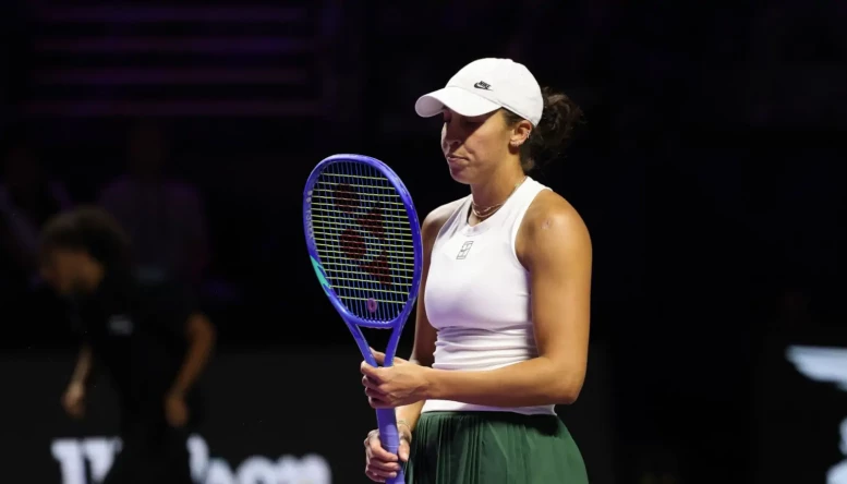 Madison Keys at the WTA Finals