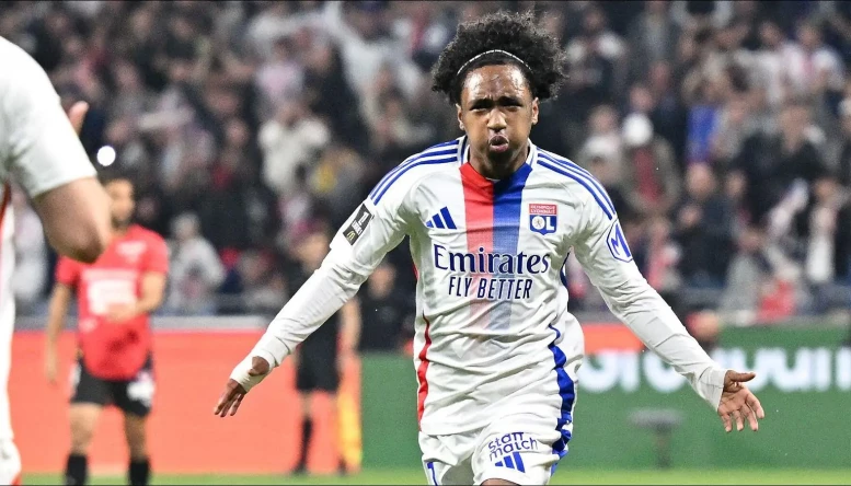 Malick Fofana of Lyon 
