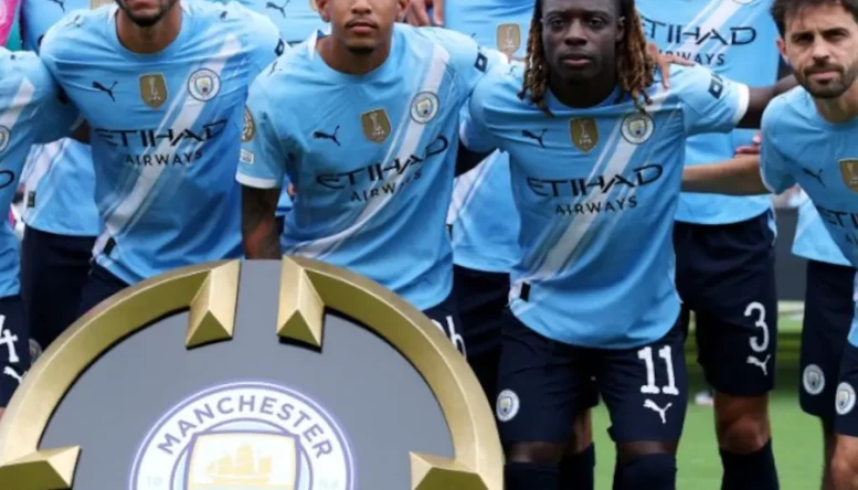 Man City team photo