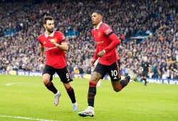 Marcus Rashford maintained his rich scoring form at Elland Road