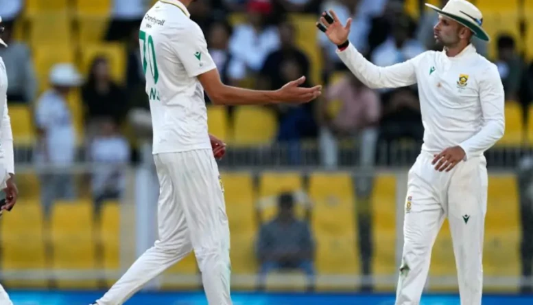 Marco Jansen Test celebration