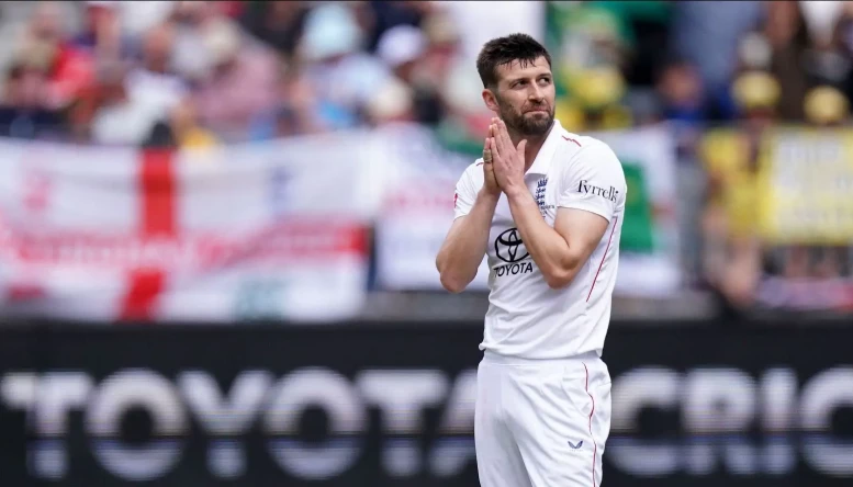 Mark Wood 2025 Eng v Aus Ashes Test 1 alamy