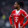 Michael Olise of Bayern Munich in action 