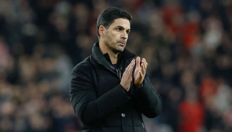 Mikel Arteta 8 November, 2025 (alamy)