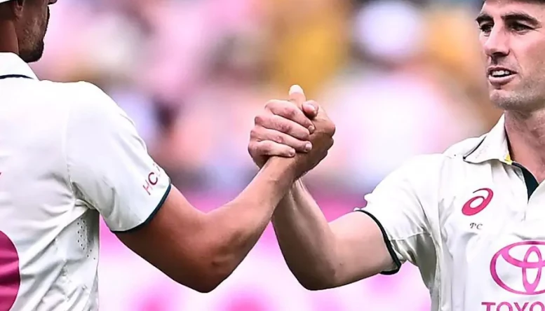 Mitchell Starc and Pat Cummins 2025 Alamy