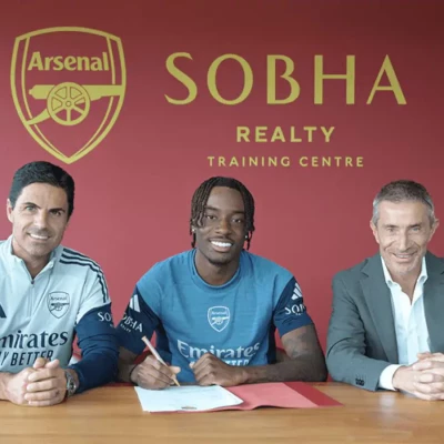 Noni Madueke signs for Arsenal 18 July, 2025