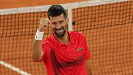 Novak Djokovic 2025 French Open QF