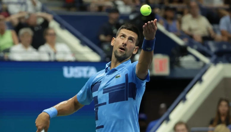 Novak Djokovic at the US Open