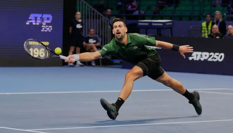 Novak Djokovic Hellenic Championship 2025 alamy