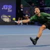 Novak Djokovic Hellenic Championship 2025 alamy