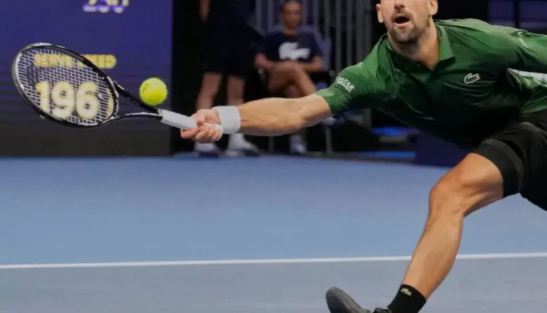 Novak Djokovic Hellenic Championship 2025 alamy
