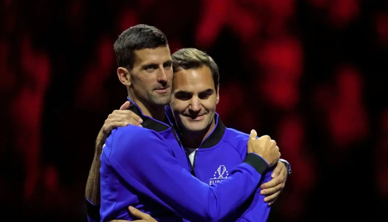 Novak Djokovic Roger Federer 25 September, 2022