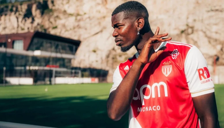 Paul Pogba Monaco pose 28 June. 2025