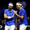 Rafael Nadal and Roger Federer