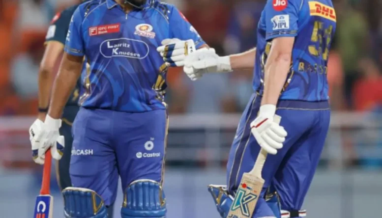Rohit Sharma and Jonny Bairstow