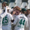 Simon Harmer Proteas v Pakistan Test 2 alamy