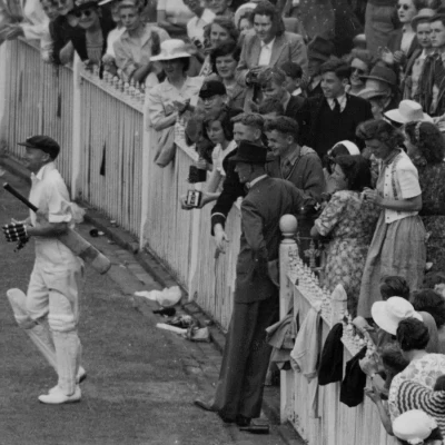 Sir Don Bradman alamy