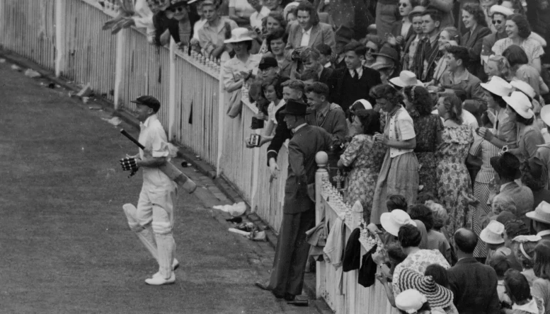 Sir Don Bradman alamy