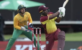 South Africa v West Indies.