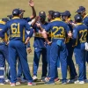 Sri Lanka ODI wicket celebration