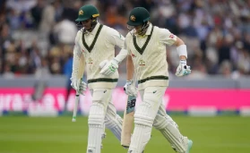 Steve Smith and Usman Khawaja.