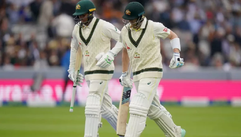 Steve Smith and Usman Khawaja.