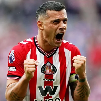 Sunderland captain Granit Xhaka 