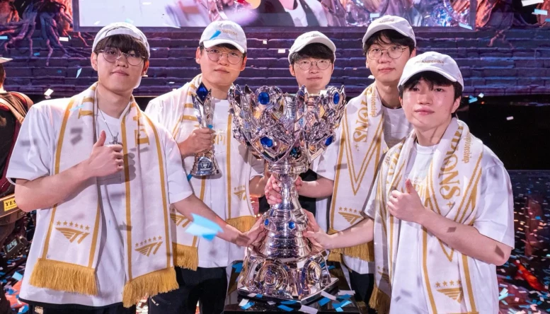 T1 win 2025 League of Legends World Championship Grand Final
