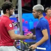 Taylor Fritz defeats Carlos Alcaraz Laver Cup 2025 alamy