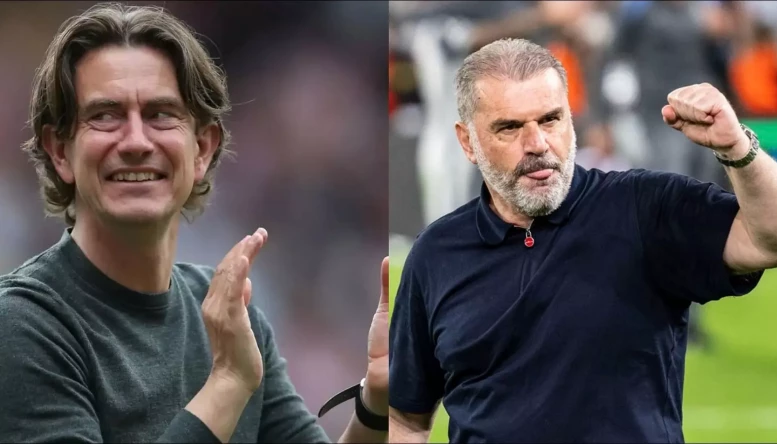 Thomas Frank and Ange Postecoglou