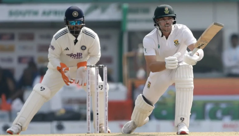 Tristan Stubbs Test batting v Ind