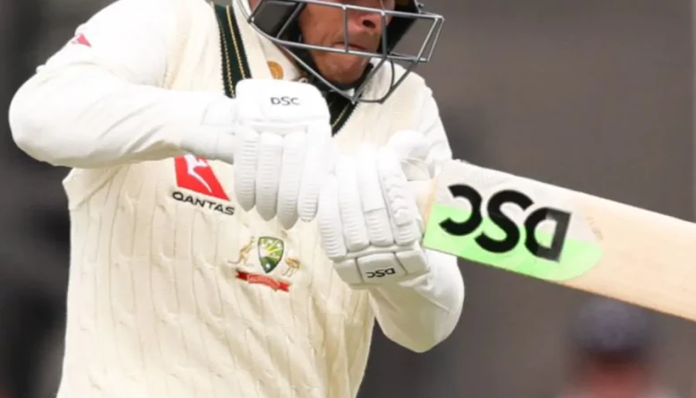Usman Khawaja close-up