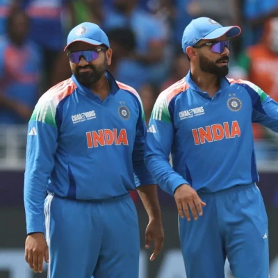Virat Kohli and Rohit Sharma india march 2025 alamy