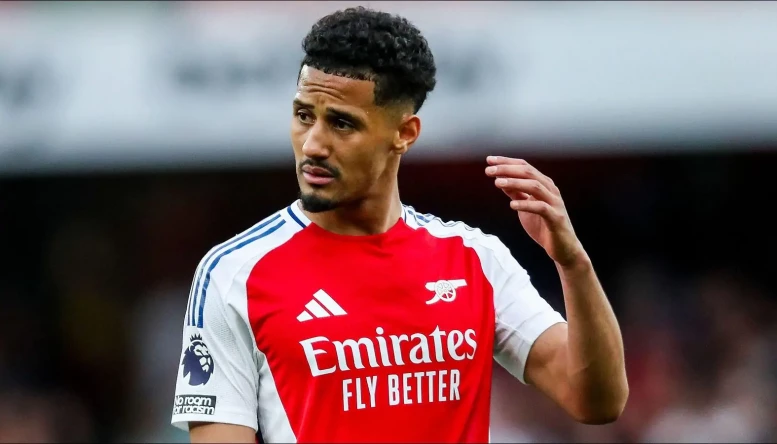 William Saliba of Arsenal
