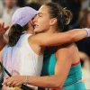 Winner Aryna Sabalenka and Iga Swiatek 