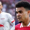 Xavi Simons and Luis Diaz